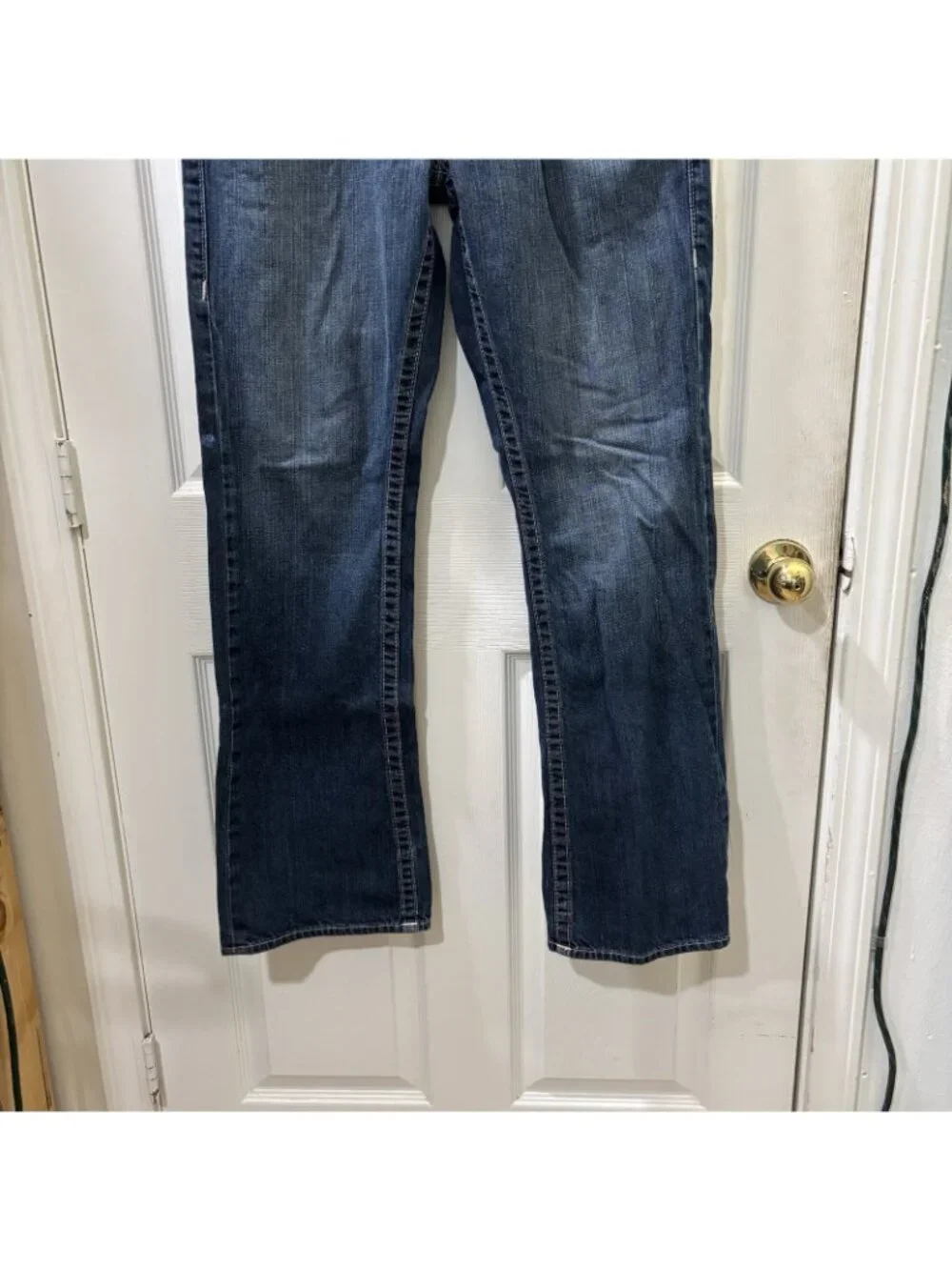 True Religion Vintage Style Bobby Jeans  Bootcut Men 33 Baggy Low Rise